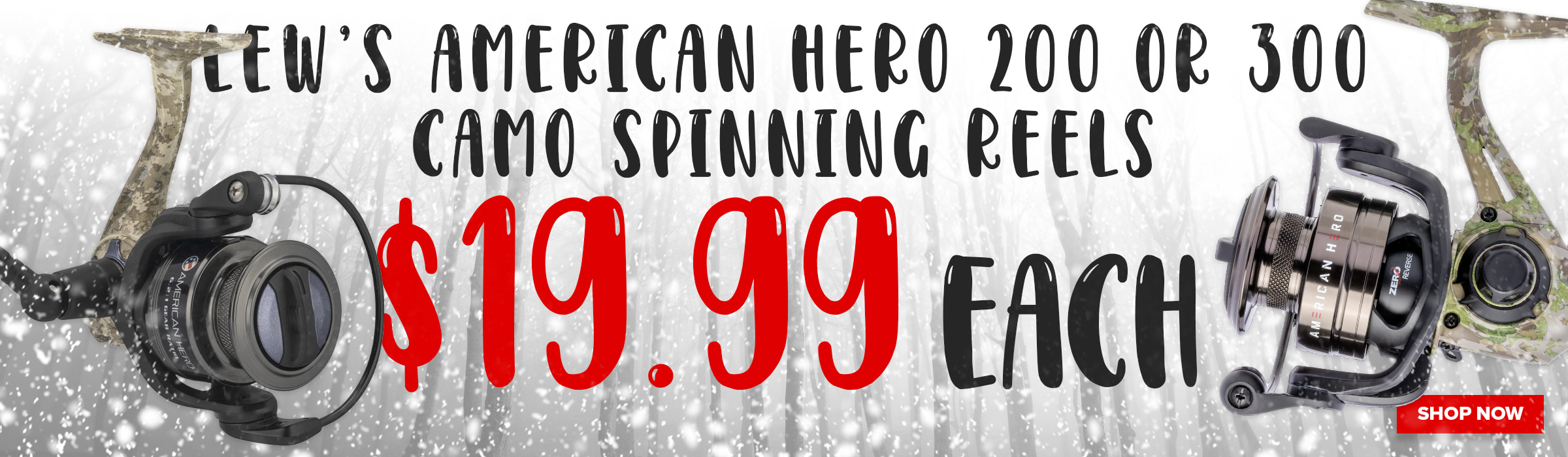 Lews American Hero Spinning Reels - MF